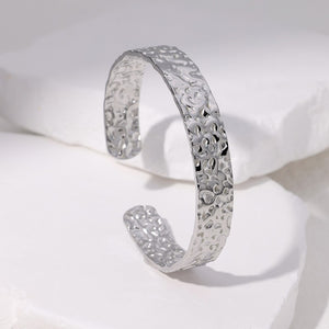 Chrome Texture Bangle