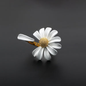 Blooming Daisy Open Ring