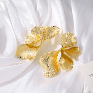 Midas Orchid Statement Earrings