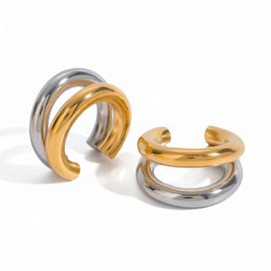 Eclipse Stacked Ear Cuffs