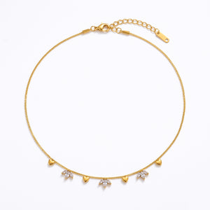 Pearl Blossom Dangle Necklace