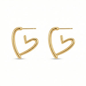 Modern Love Wire Earrings