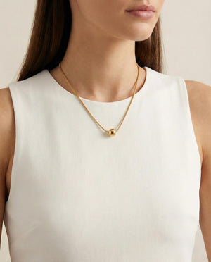 Solitaire Sphere Necklace