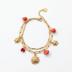 Sunlit Sky Charm Bracelet