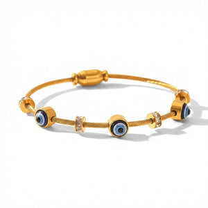 Aurelia Evil Eye Cuff