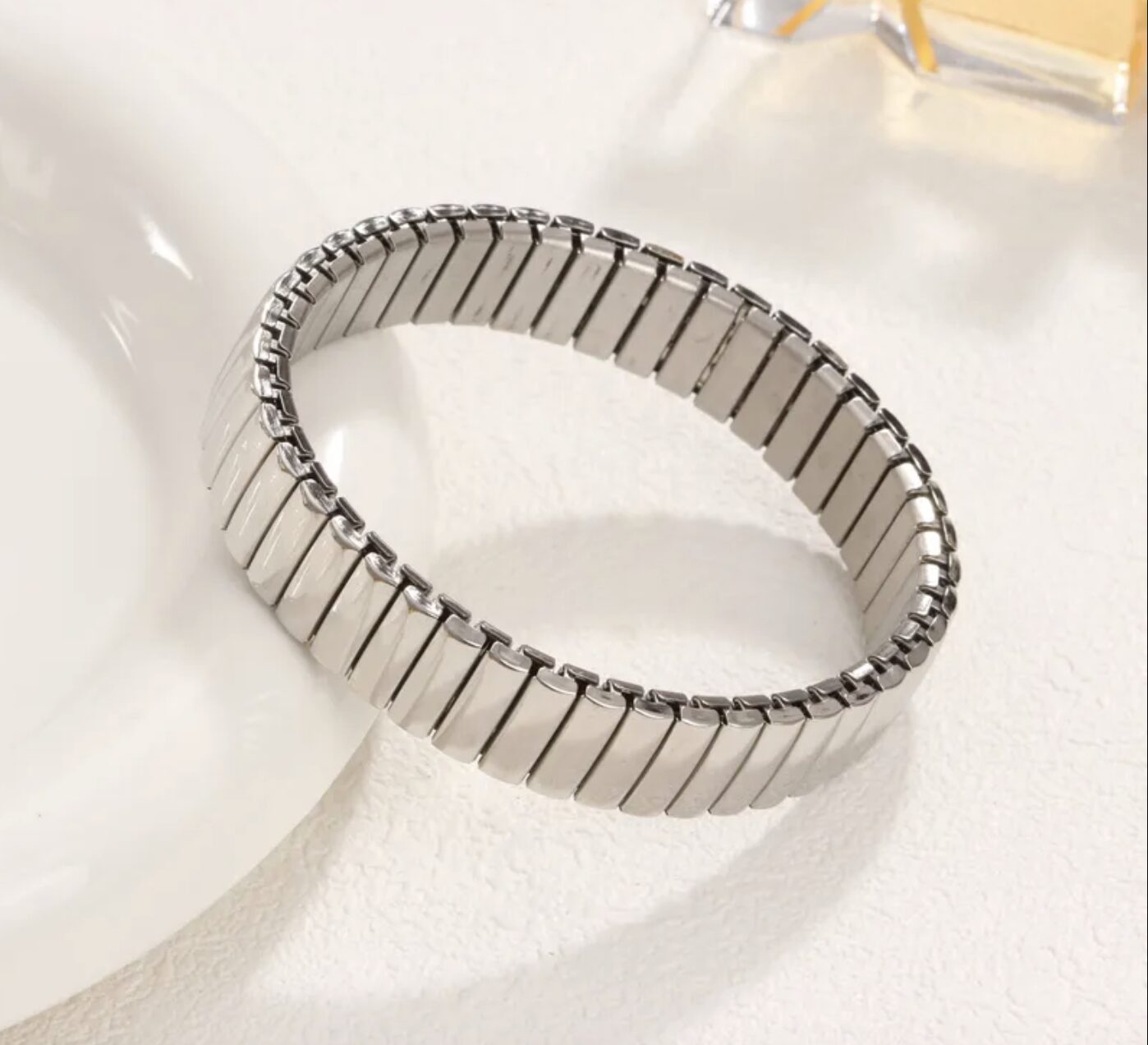 Silver Stretch Bracelet