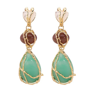 Muse Stone Cascade Earrings
