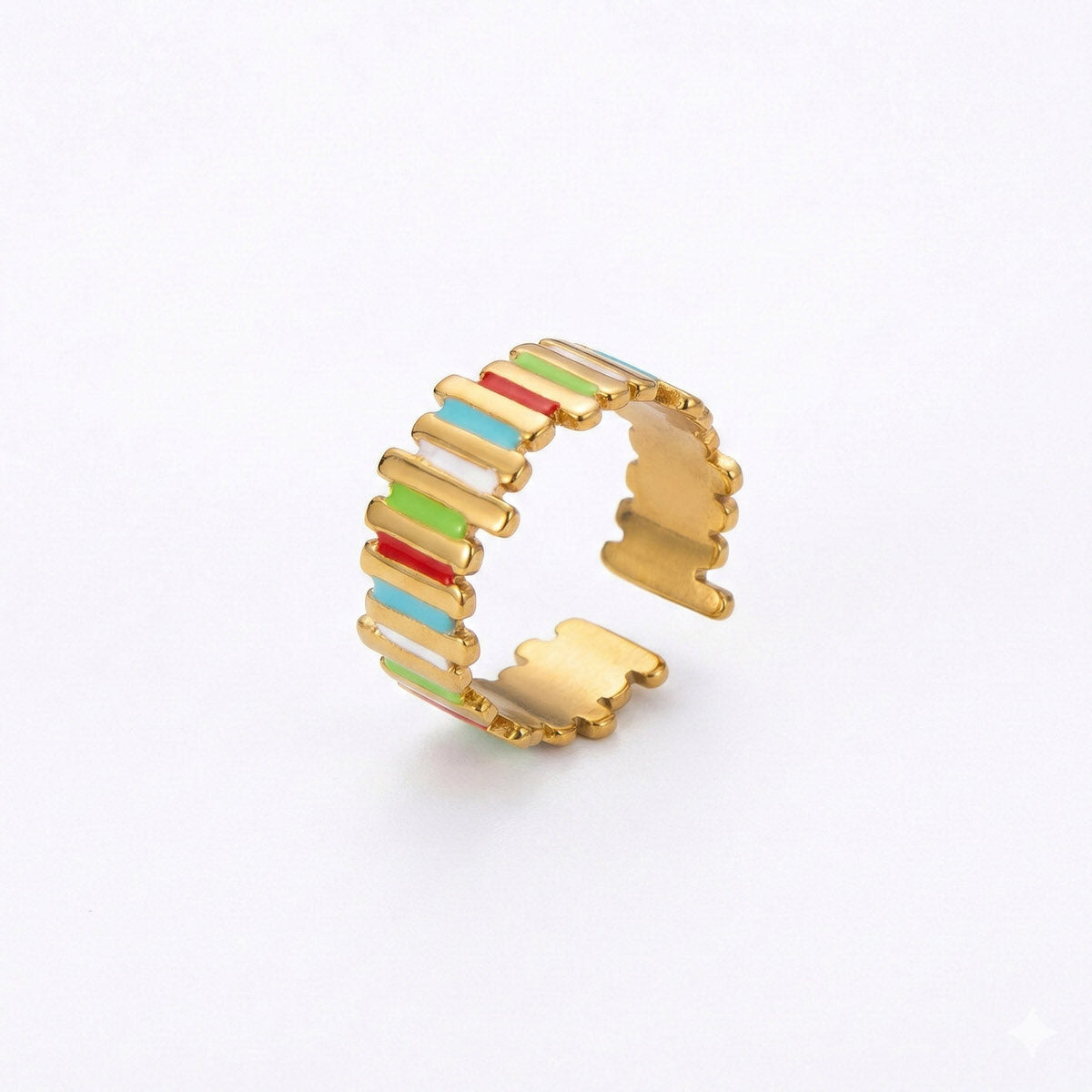 Color Bar Orbit Ring
