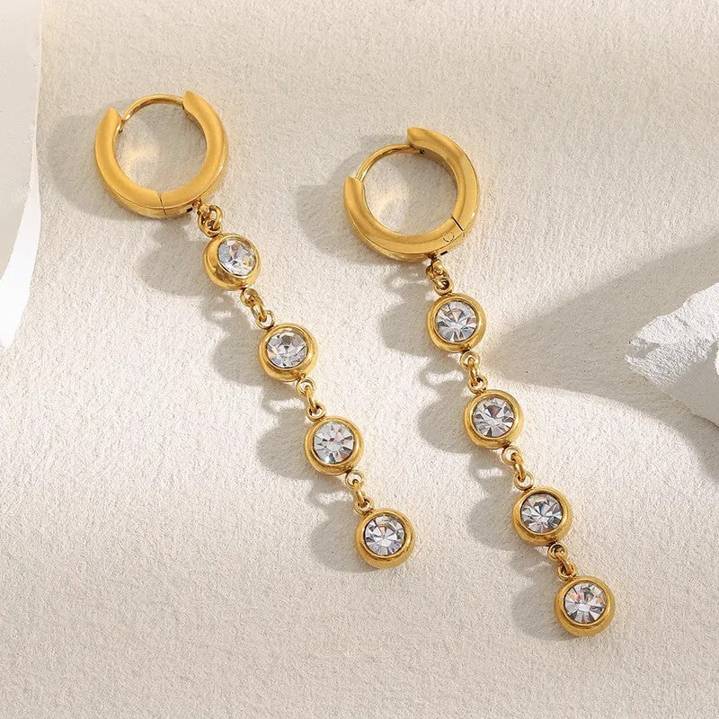 Four-Stone Cascading Drops