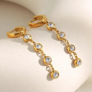 Four-Stone Cascading Drops