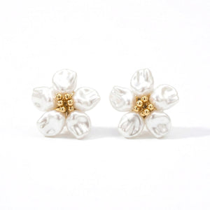 Lustre Flower Studs