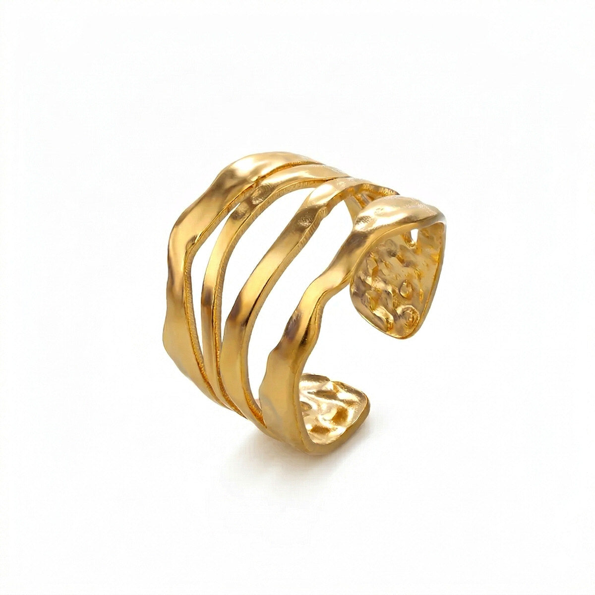 Gold Brushed Wave