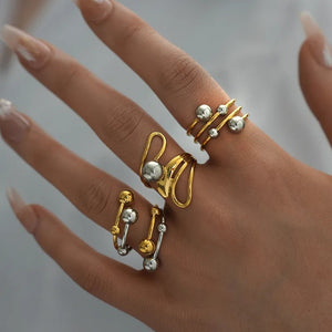 Dual Sphere Crossover Ring