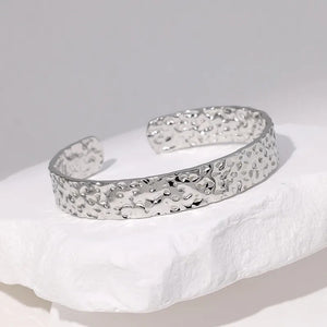 Chrome Texture Bangle