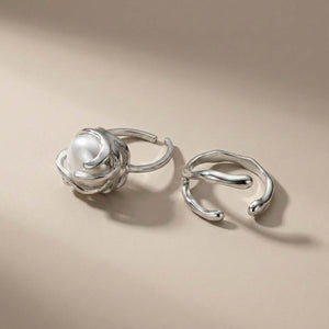 Luna Knot Ring Set