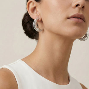 Eclipse Crescent Studs