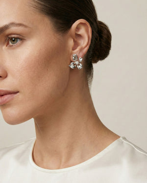 Midnight Bloom Stud Earrings