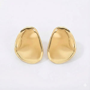 Abstract Teardrop Earrings