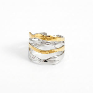 Interlace Flow Ring