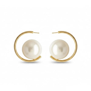 Moonlit Sphere Hoops