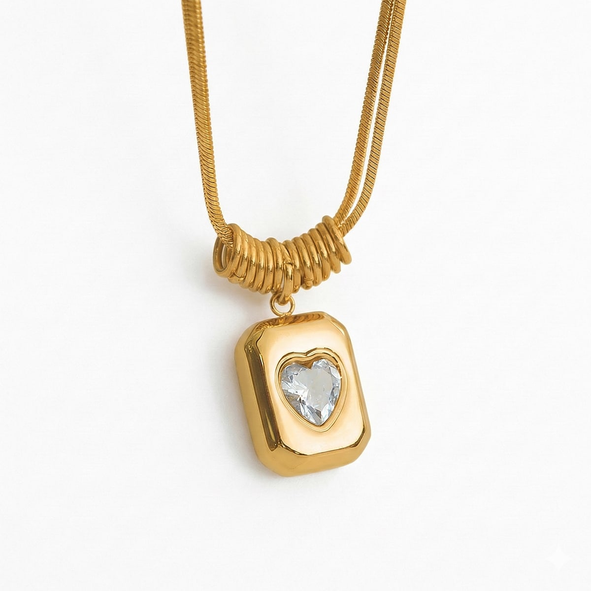 Heirloom Heart Locket Necklace